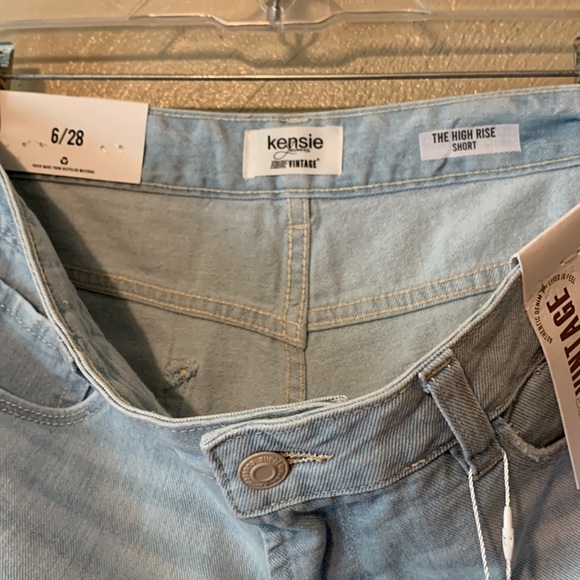 Kensie True Vintage size 6/28 The High Rise Short Perth, ripped - Picture 4 of 4